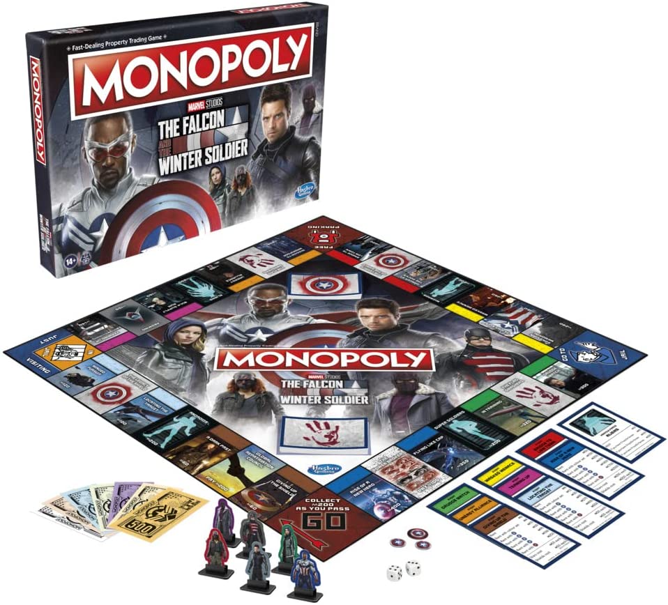 Monopoly The Falcon and The Winter Soldier F5851 - Image 4