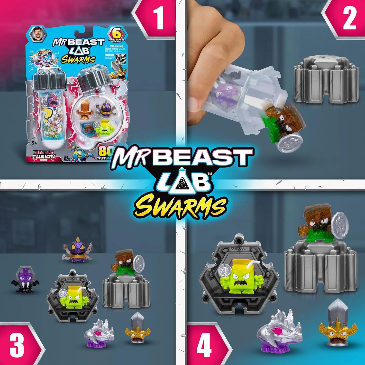 Mr Beast Lab Swarms S4 Lab 6Pk 24873 - Image 2