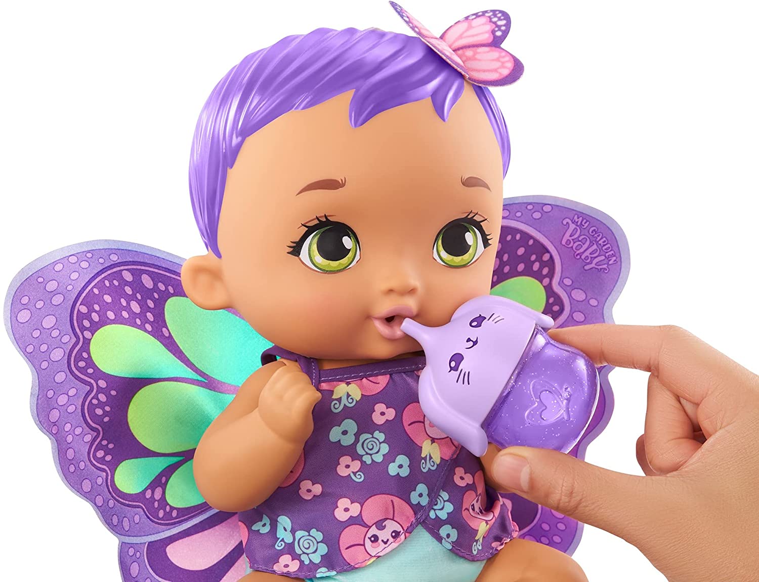 My Garden Baby Drink Wet Butterfly Doll GYP11 - Image 4