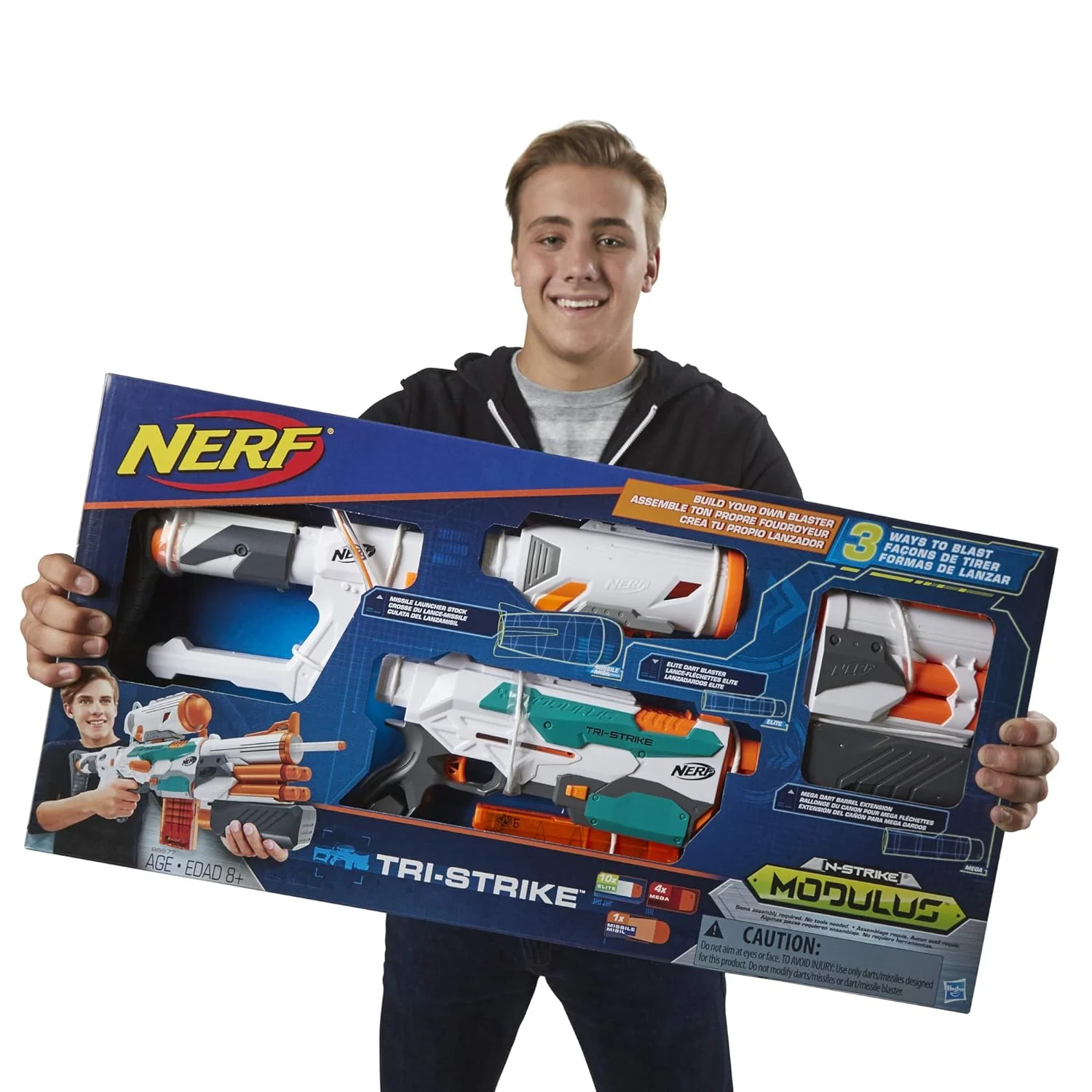 Nerf N-Strike Tri Strike Elite Modulus Blaster B5577 - Image 8