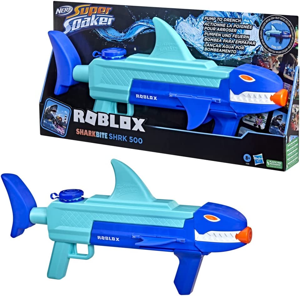 Nerf Super Soaker Roblox Sharkbite: Shrk 500 Water Blaster F5086 - Image 2