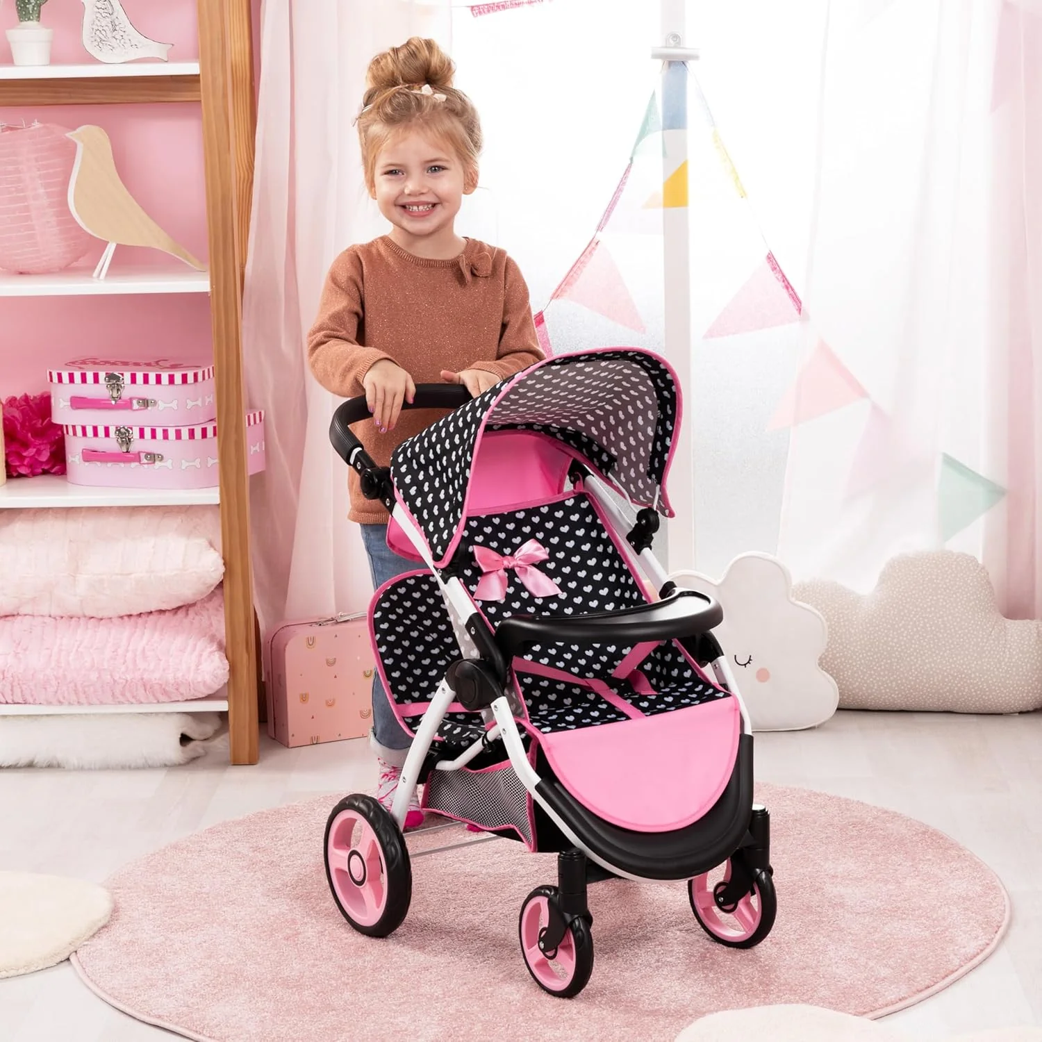 New Twin Pram With Bag 39460AA - Image 5