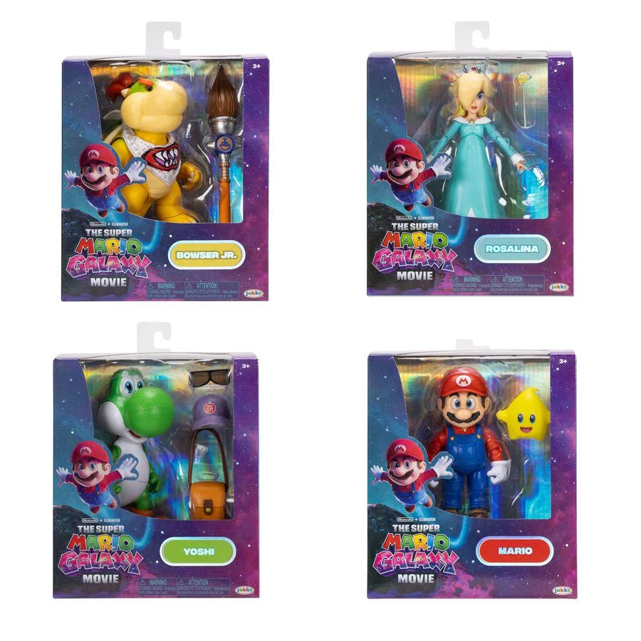 Nintendo Super Mario 2 Movie 5 Figure Asstd. 43229