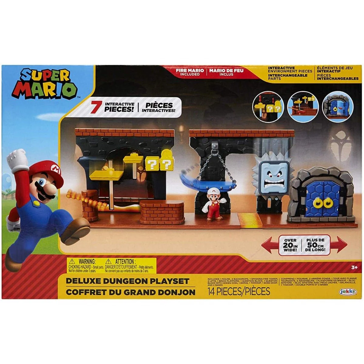Nintendo Super Mario Deluxe Dungeon Playset 85993 - Image 11
