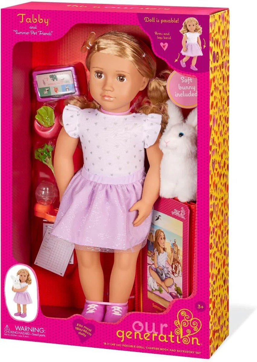 Our Generation Deluxe Pet Lover Doll With Book - Image 2