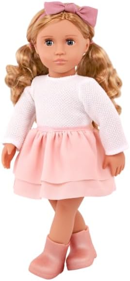 Our Generation Effie Doll With Pink Frilly Skirt Outfit - Image 4