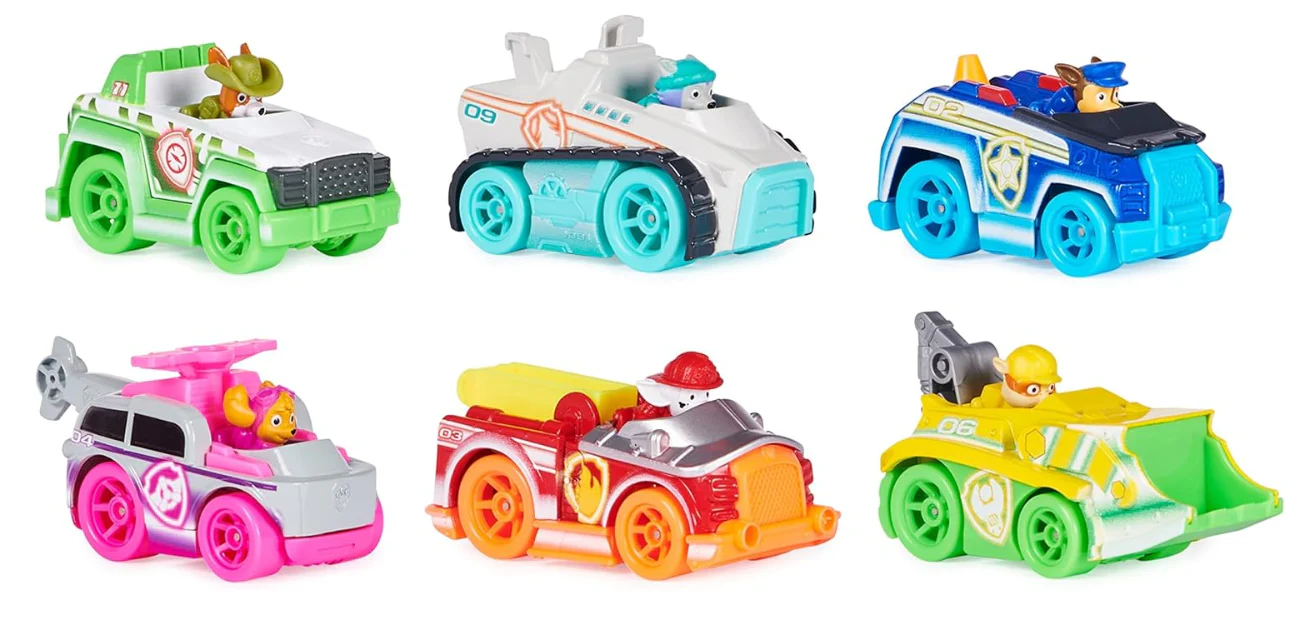 Paw Patrol Die-Cast Metal Neon Gift Pack 6064139 - Image 2