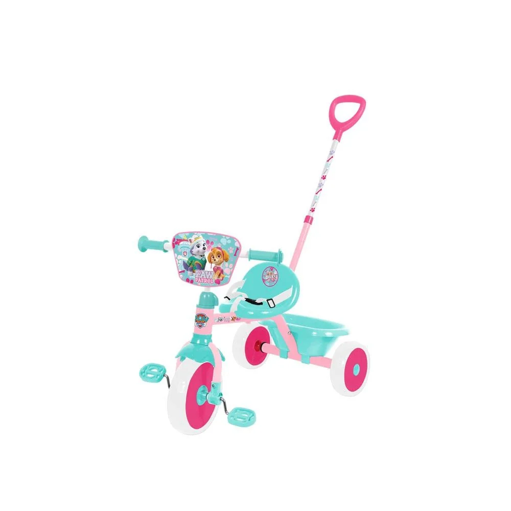Paw Patrol Girls’ Tricycle with Pushbar