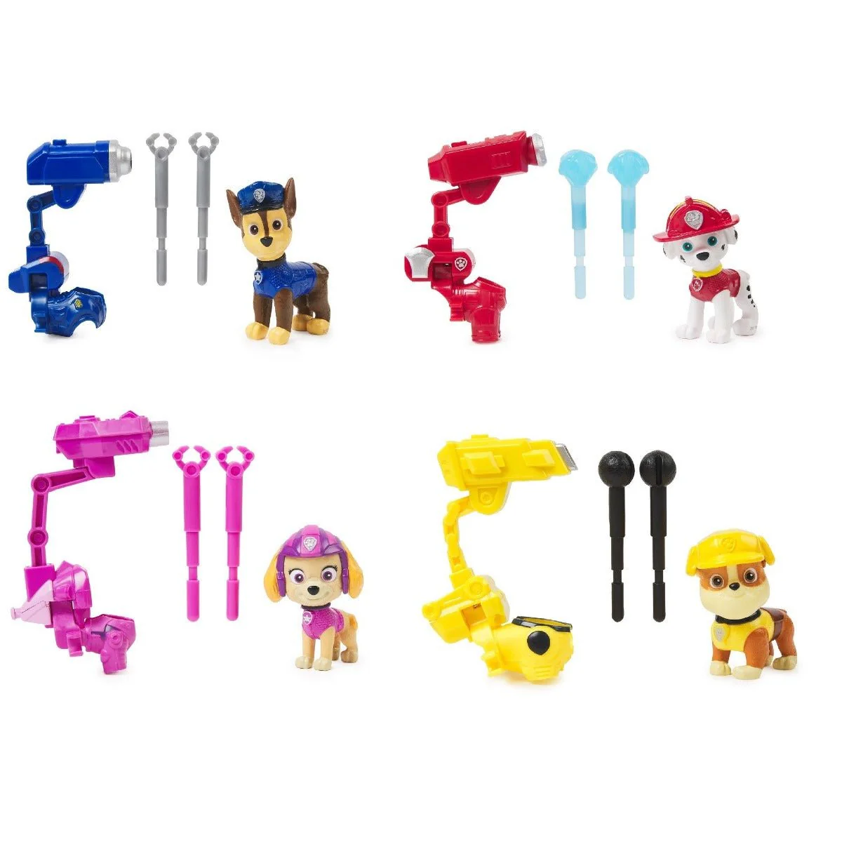 Paw Patrol The Mighty Movie Pup Heroes Figure Pack Asst 6068167
