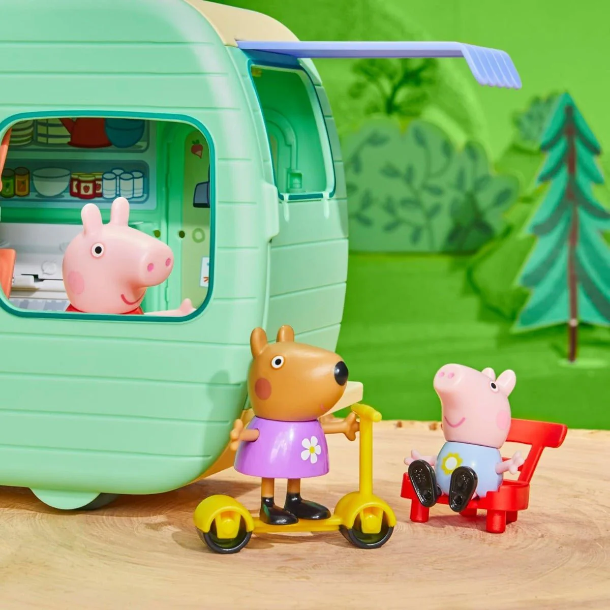 Peppa Pig Caravan Playset F8863 - Image 4