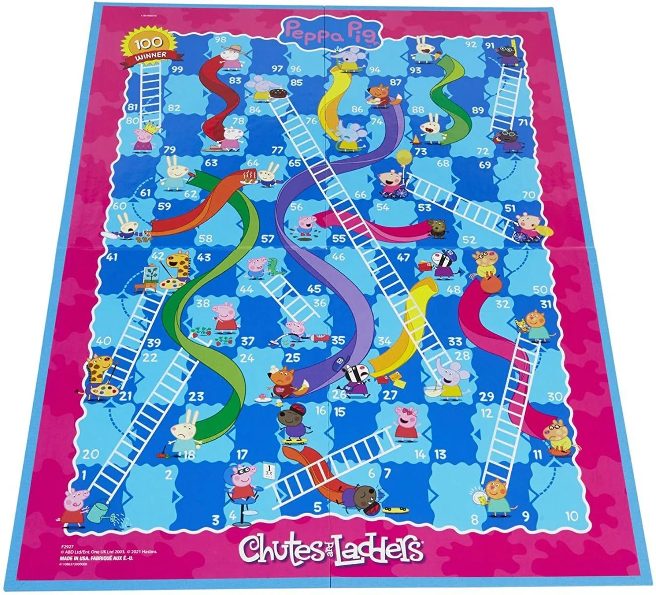 Peppa Pig Chutes and Ladders F2927 - Image 2
