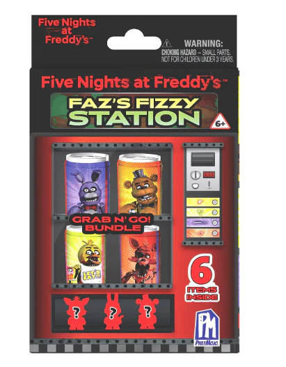 Phatmojo FNAF Grab N Go Bundle Classic Remix Fuzzy Finish BN1342