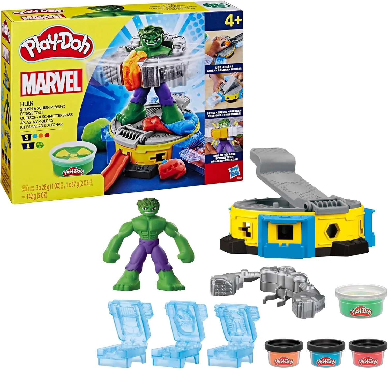 Play-Doh Jumbo Smashing Hulk F9826 - Image 9