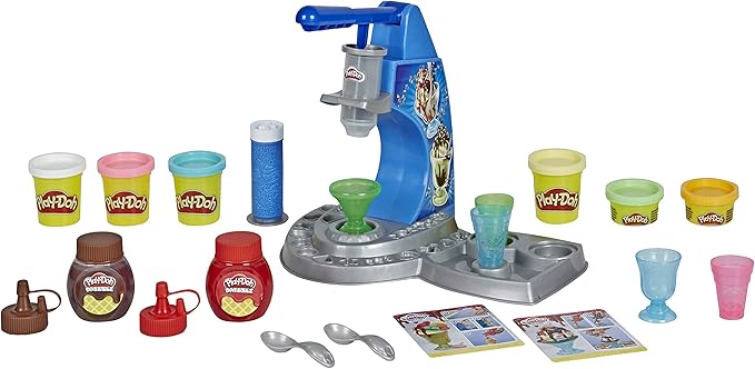 Play-Doh Kitchen Creations Drizzy Ice Cream Playset E6688 - Image 2