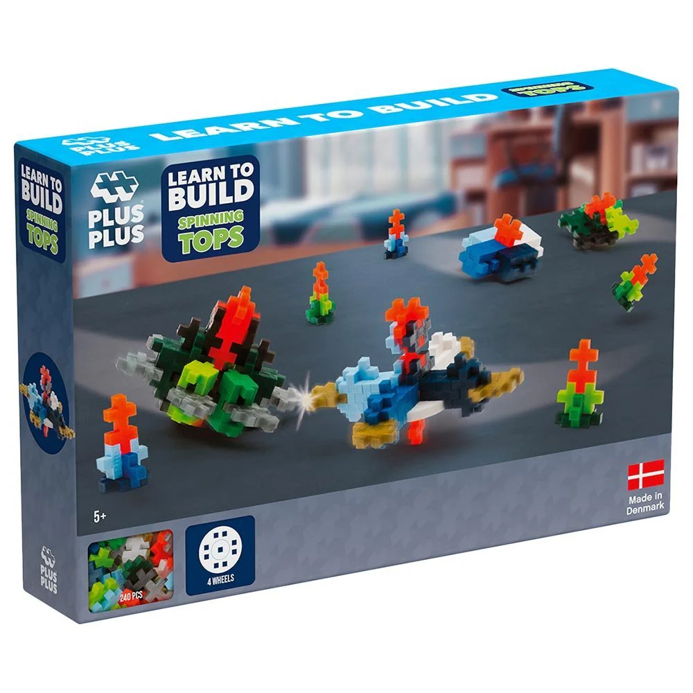 Plus-Plus Learn to Build Spinning Tops PP3853