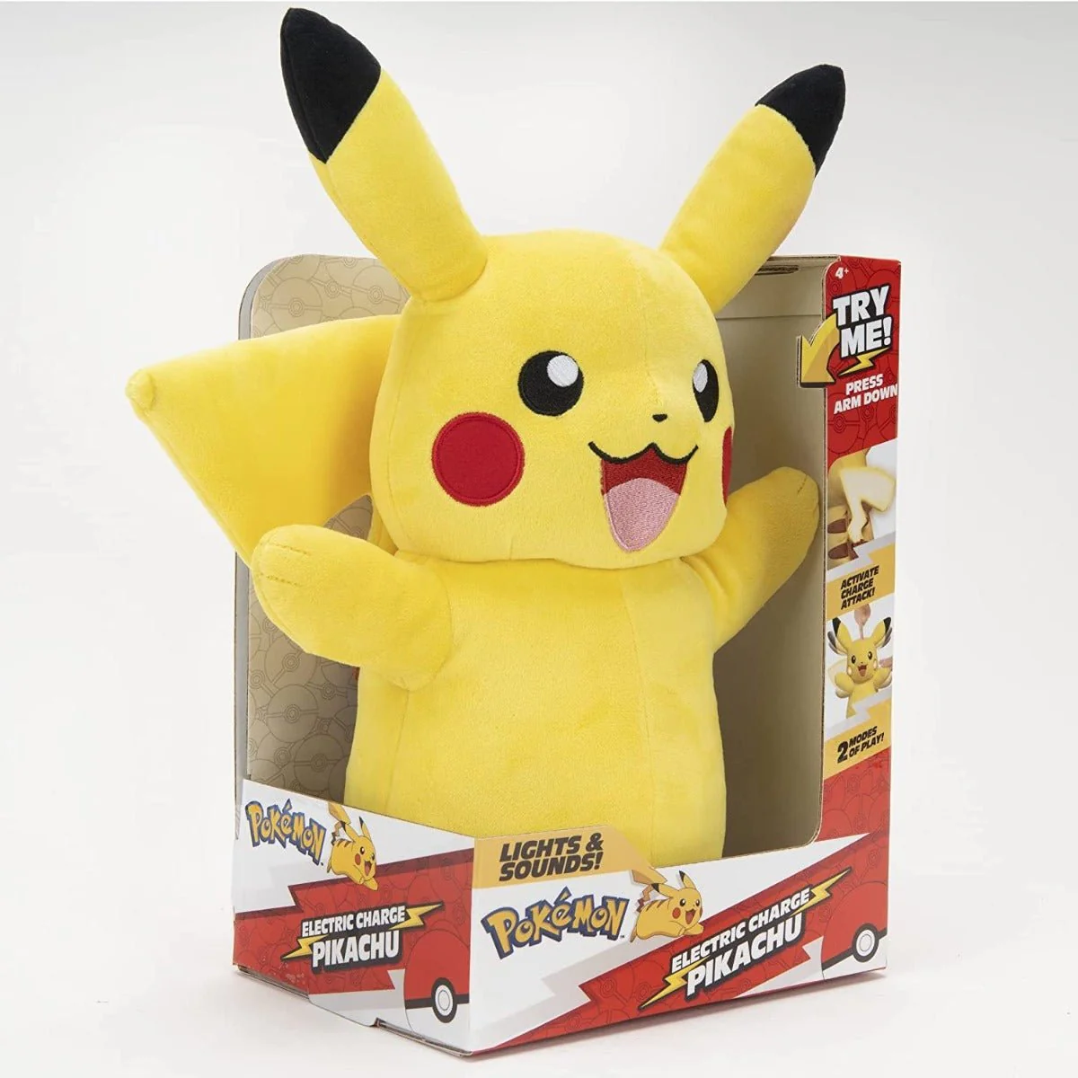 Pokemon Electric Charge Pikachu 10inch Plush PKW2365 - Image 6