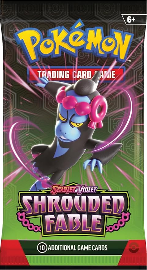 Pokemon TCG Scarlet & Violet 6.5 Shrouded Fable Booster Bundle 290-85851 - Image 2