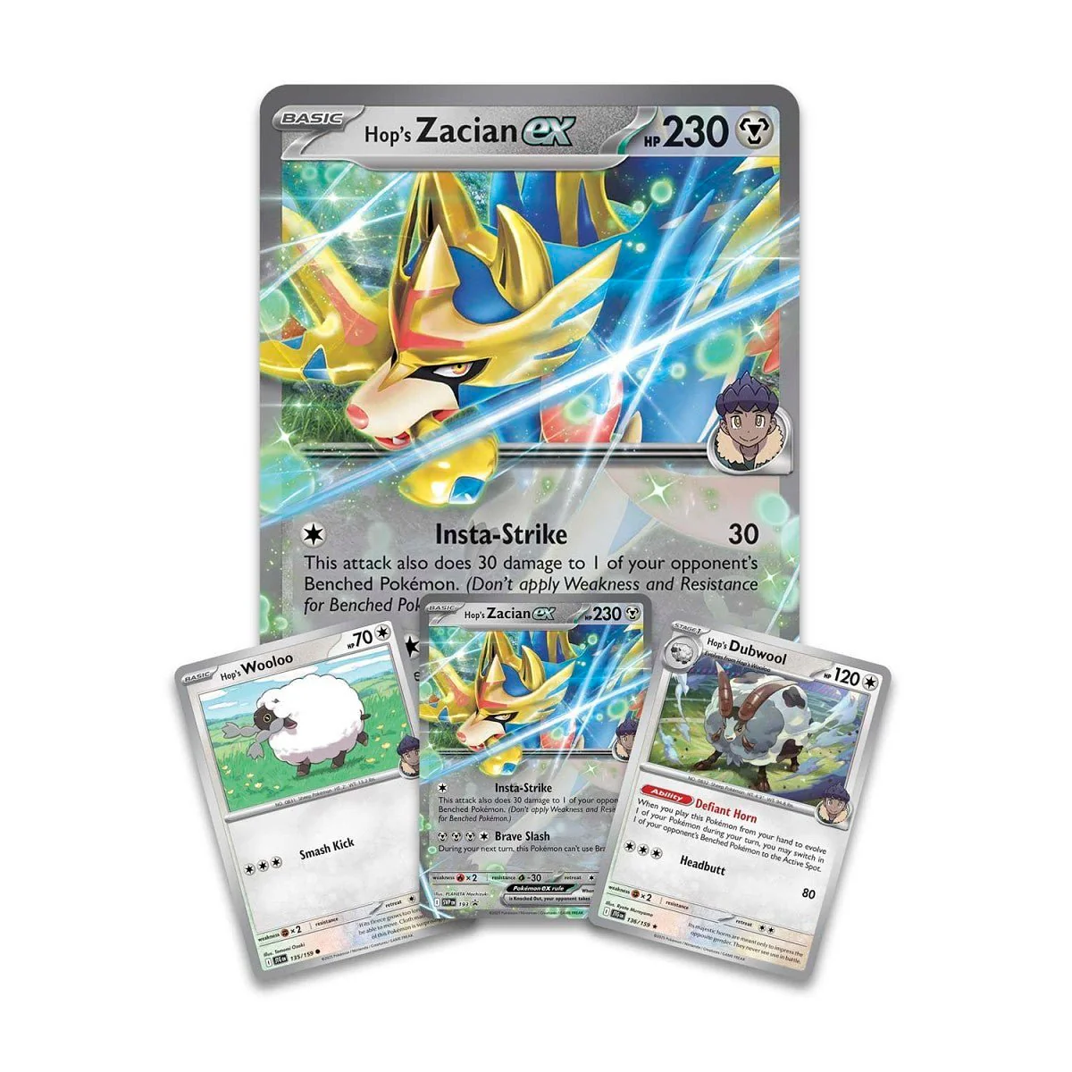 Pokémon TCG: Hop’s Zacian EX Box 10-10134-102 - Image 2