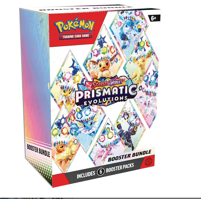 Pokemon TCG: Scarlet And Violet SV8.5 Prismatic Evolutions Booster Bundle 100-10113 - Image 2