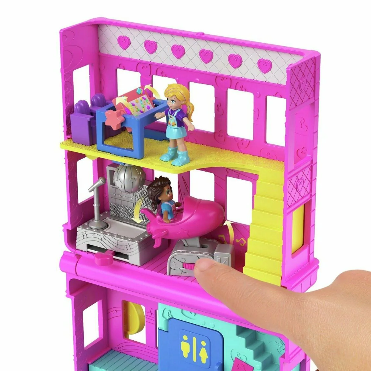 Polly Pocket Mattel Pollyville Diner - Image 5