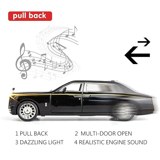 Pullback Diecast Car Rolls Royce CZ116 - Image 3