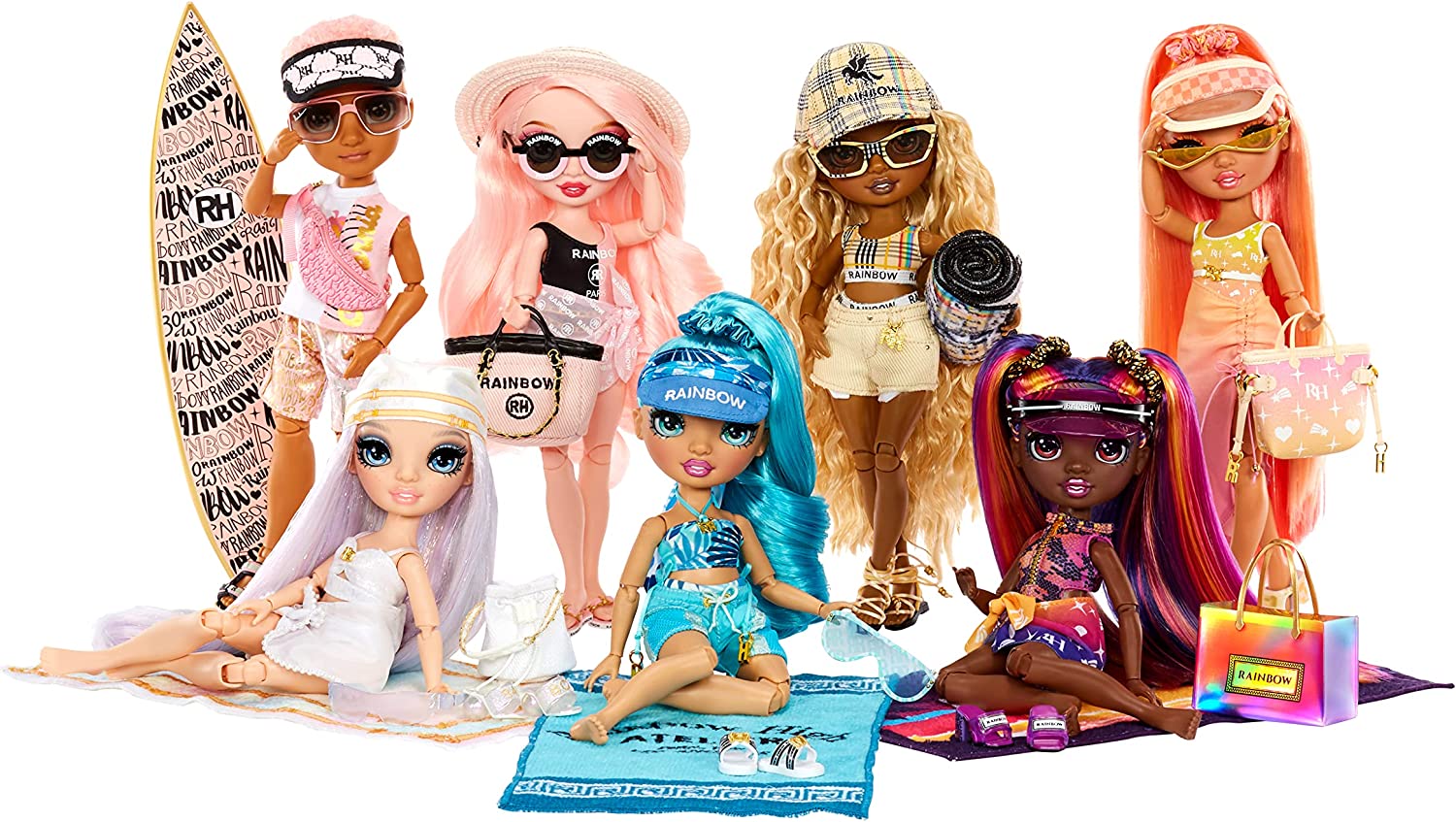 Rainbow High Pacific Coast Fashion Doll - Margot De Perla Opal MGA-578406 - Image 5