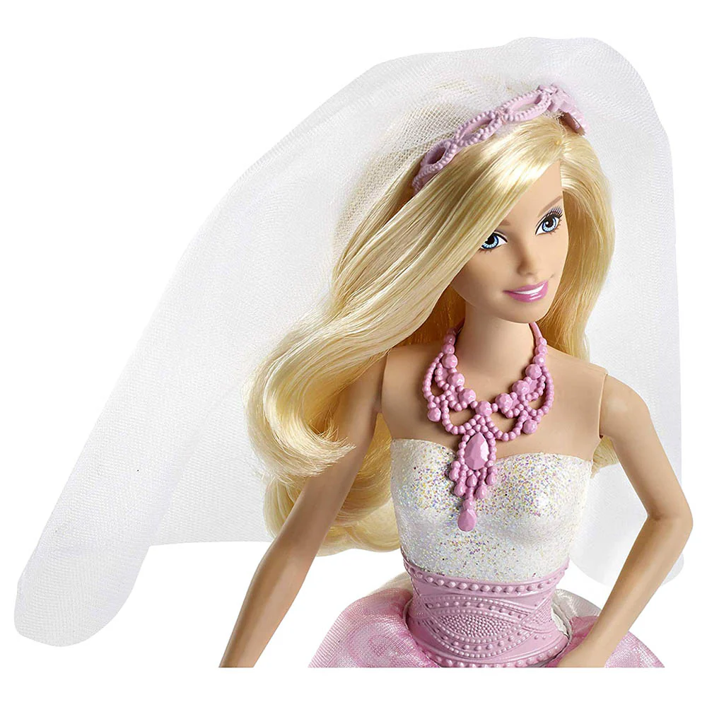 Royal Fairytale Barbie Bride Doll CFF37 - Image 2