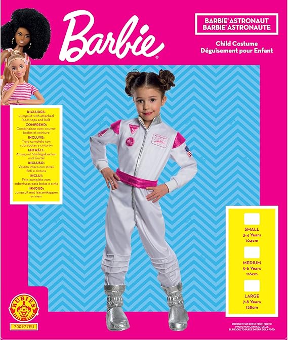 Rubies Barbie Astronaut Costume 700977-XS - Image 5