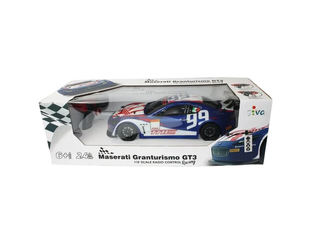 RW Maserati Granturismo GT3 Racing RC Car 1:12 Scale 6312 - Image 4