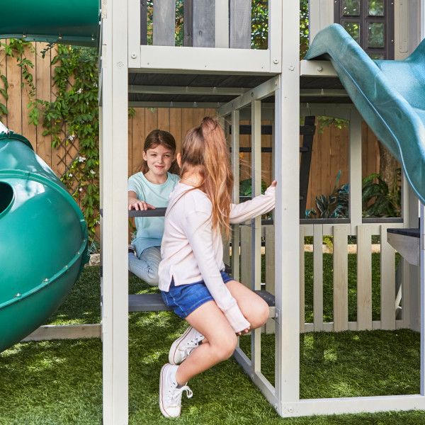 KidKraft Silver Sands Wooden Swing Set | Colorland Toys - Image 3