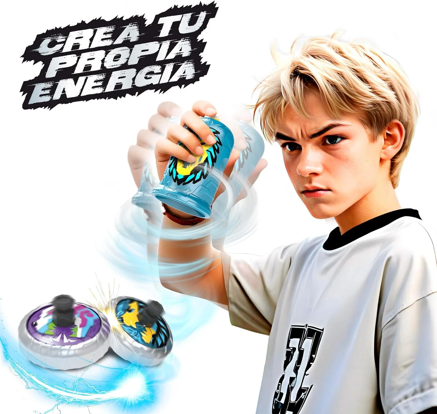 Spinner MAD Shake2Spin Single Pack – LED Light & Sound Toy Spinner Assorted - Image 9