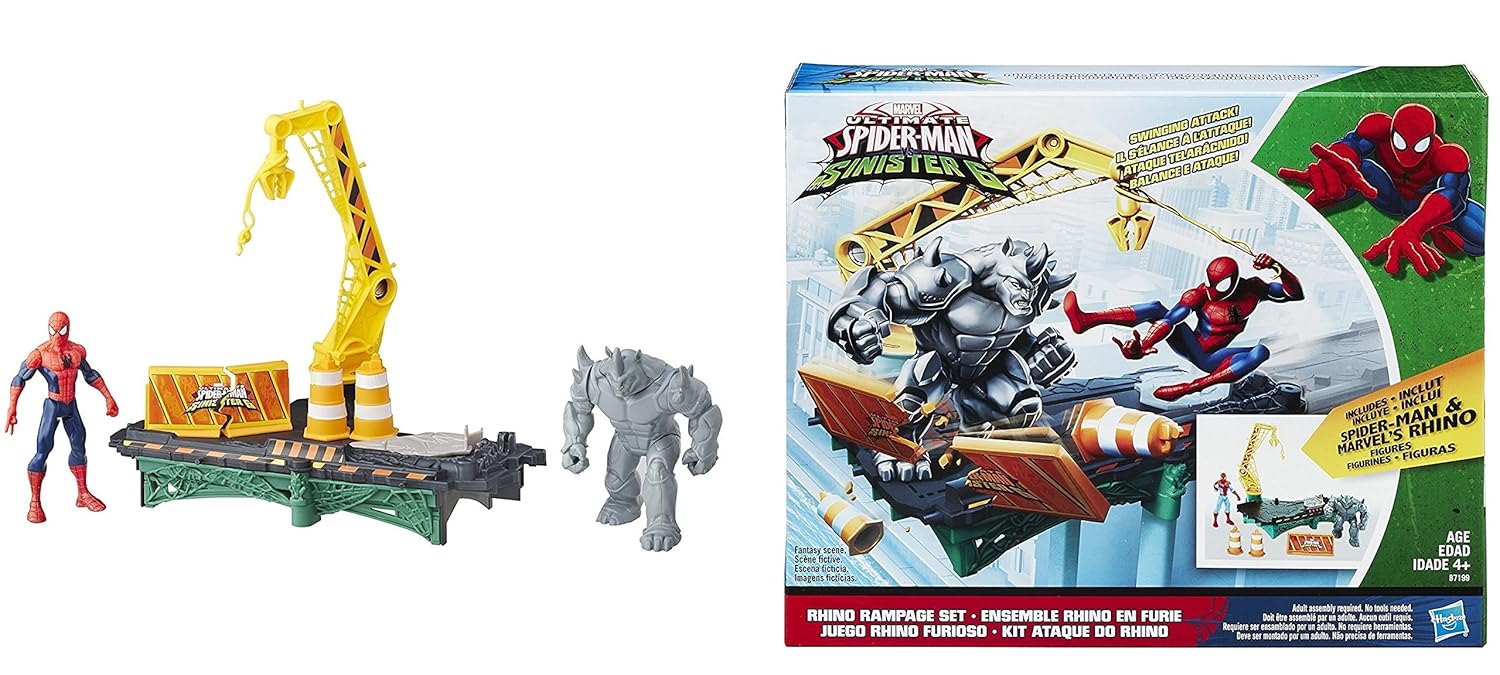 Spider-Man Web City Rhino Rampage Set B7199 - Image 4