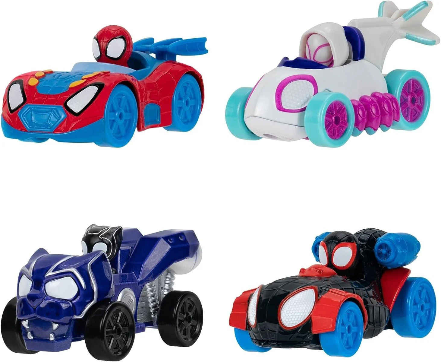 Spidey & His Amazing Friends Amazing Metals 4-Pack SNF0200