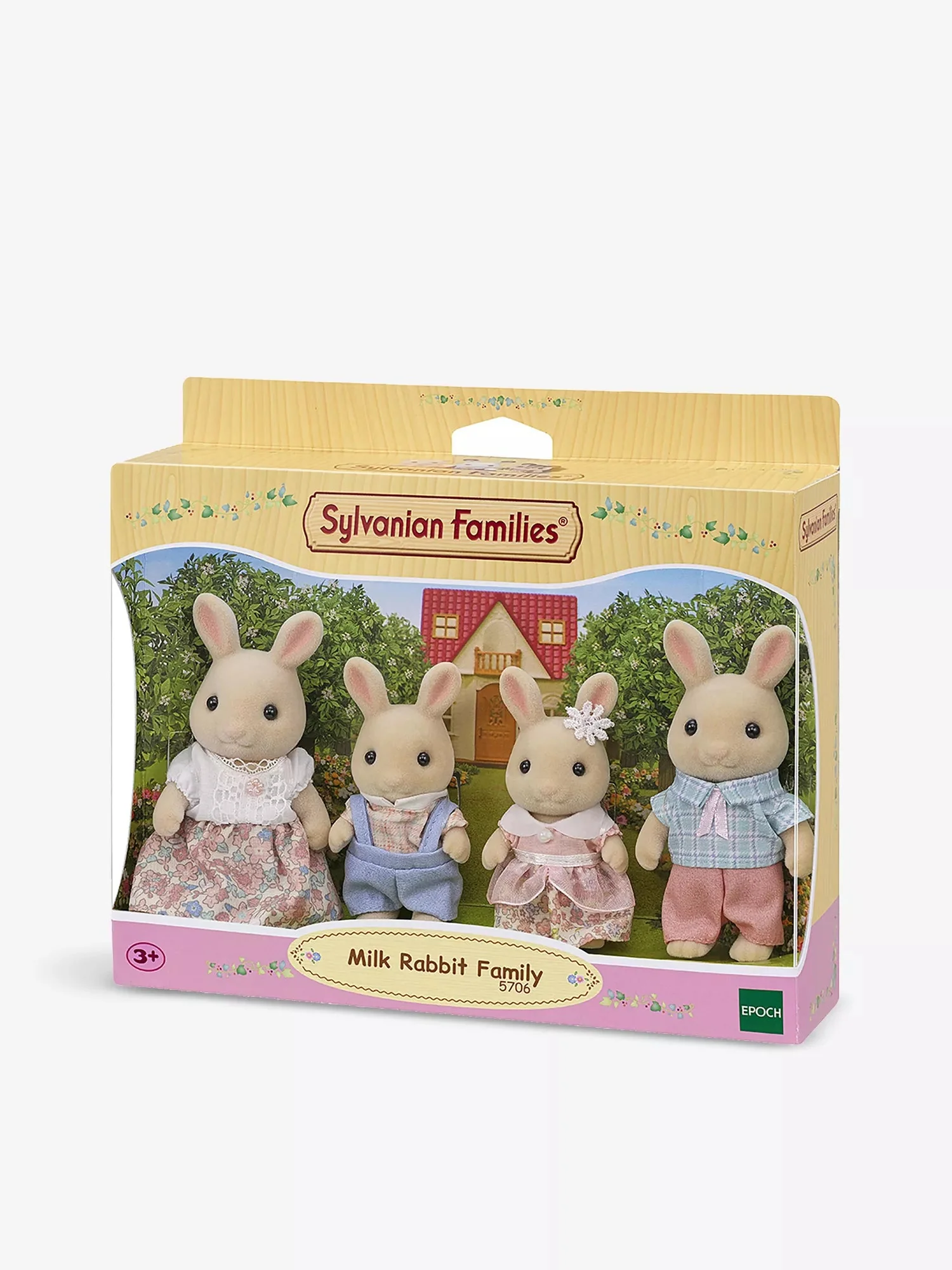 Sylvanian Families Milk Rabbit Family   04422174 - Image 3