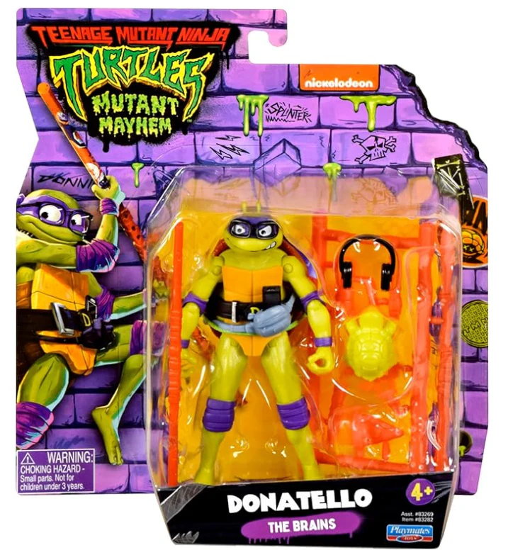 Teenage Mutant Ninja Turtles Donatello The Brains Action Figure 83282 - Image 3