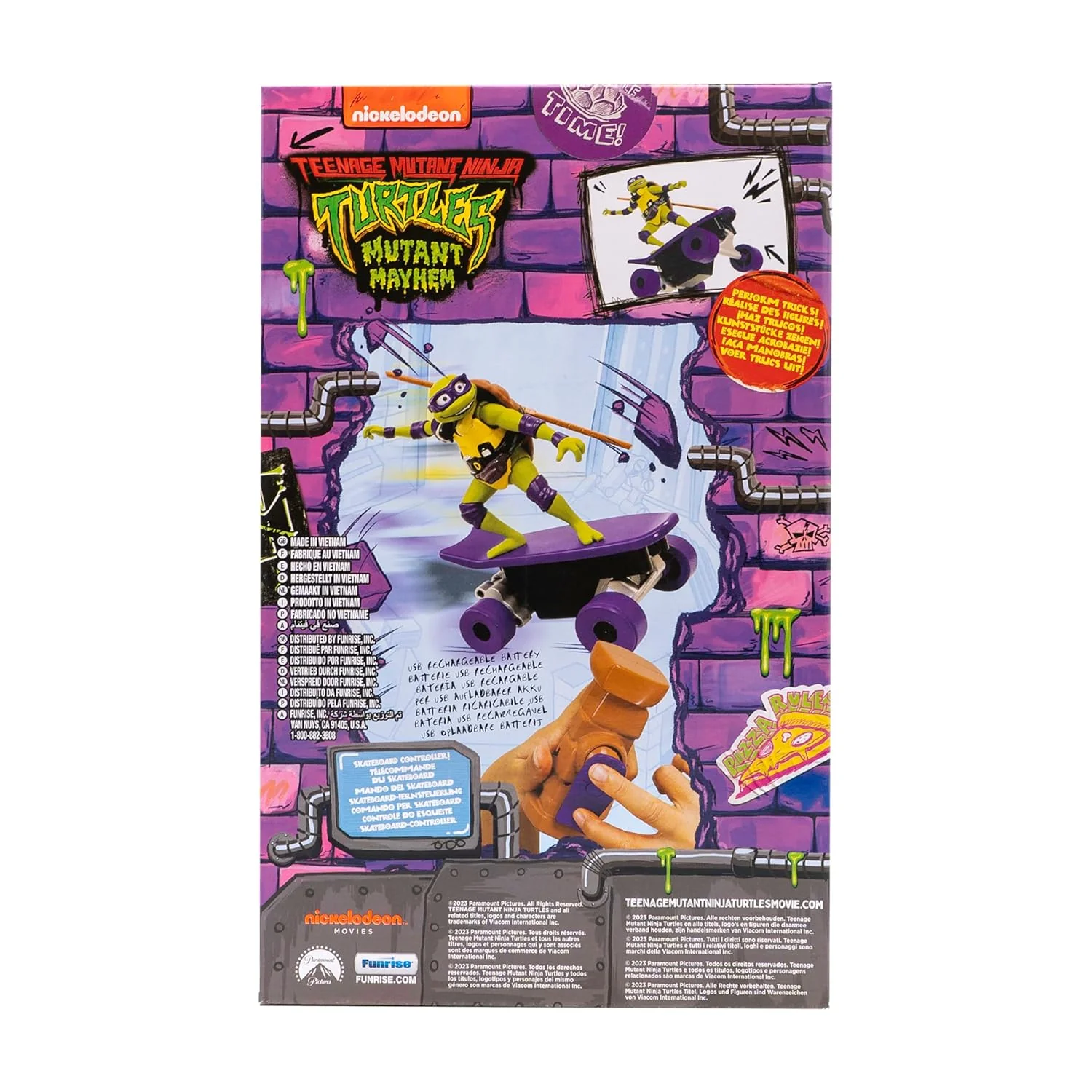 Teenage Mutant Ninja Turtles Half Pipe RC Donnie 71036/71051 - Image 3
