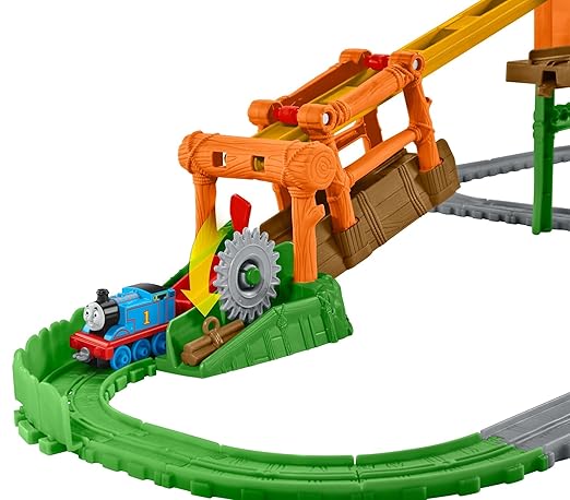 Thomas and Friends Adventures Misty Island Zipline Playset FBC60 - Image 3