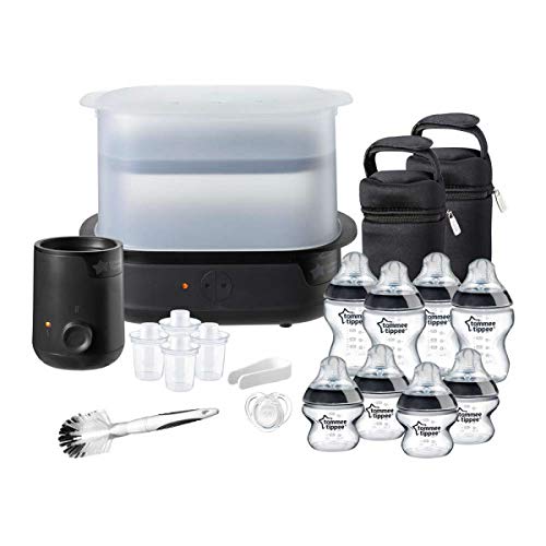 Tommee Tippee Closer to Nature Complete Feeding Kit, Pack of 1 - Black