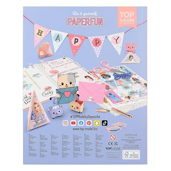 TOPModel DIY Paper Fun Book - Image 2