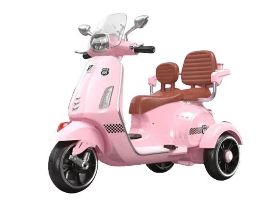 Vespa Double Seat Scooter Pink LB-1388/HLW-1388