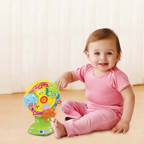 VTech Baby Little Friendlies Sing Along Spinning Wheel - Image 3
