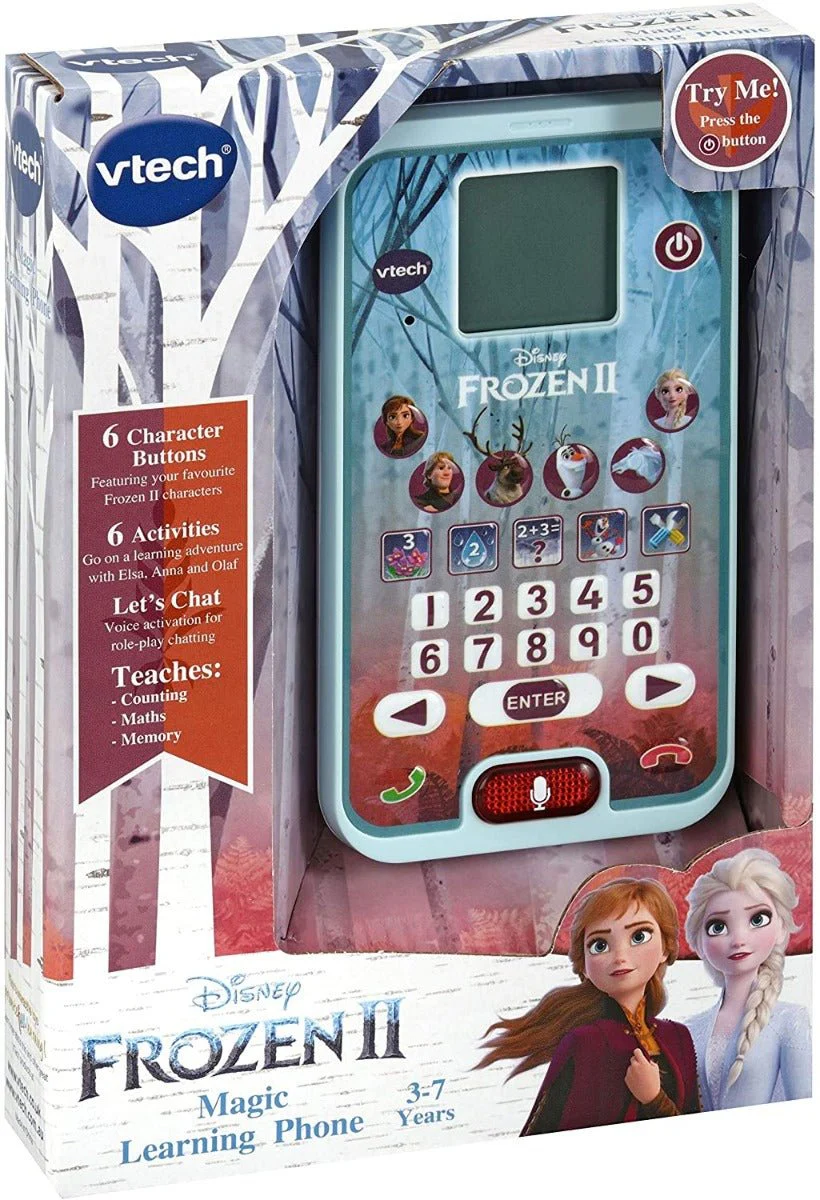 VTech Frozen 2 Magic Learning Phone 80-526103 - Image 3