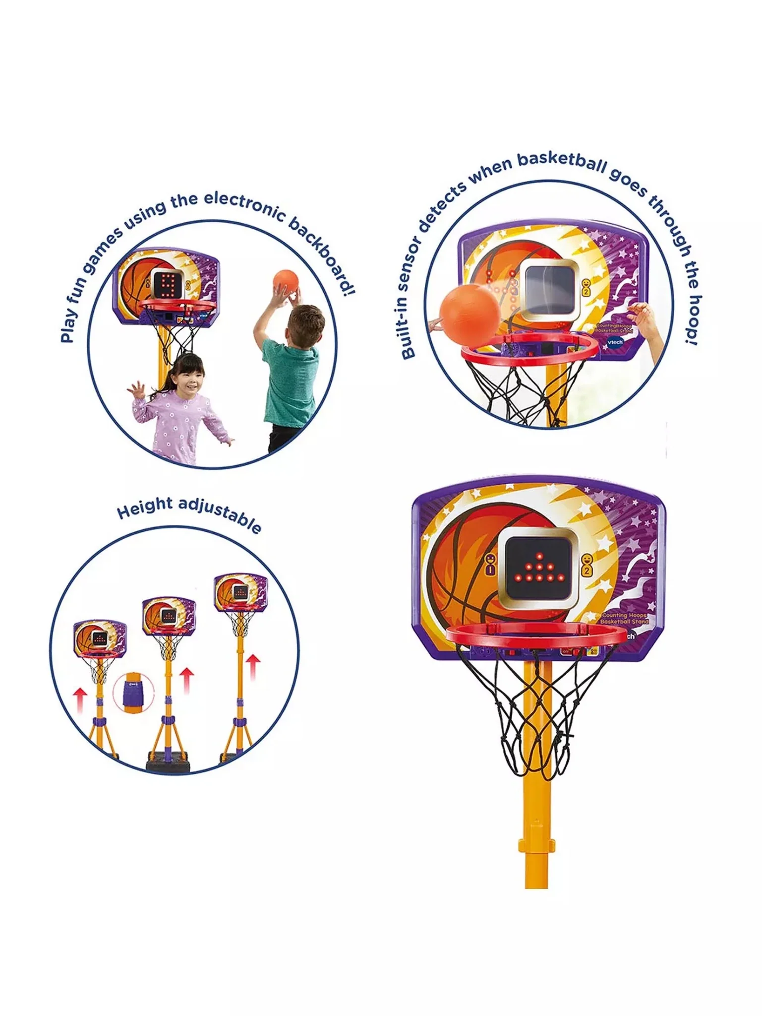 VTECH Hoop Madness Basketball VT80-571403 - Image 3