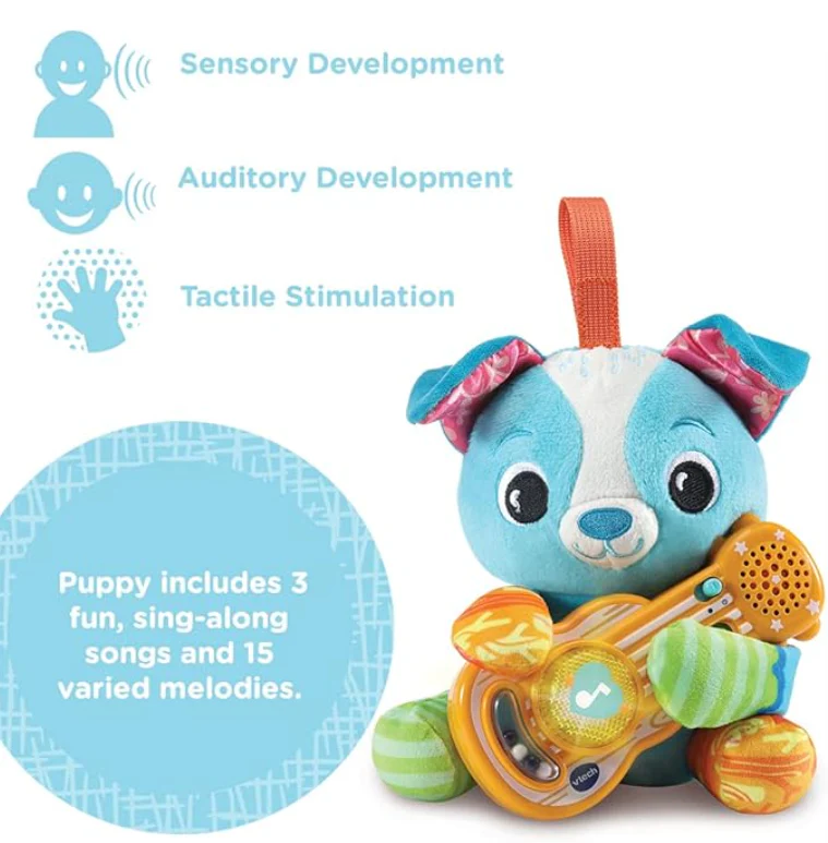 VTech Puppy Sounds Guitar 80-555003 - Image 4