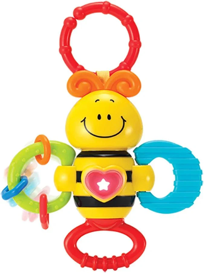 WinFun Light-Up Twisty Rattles - Bee 000625