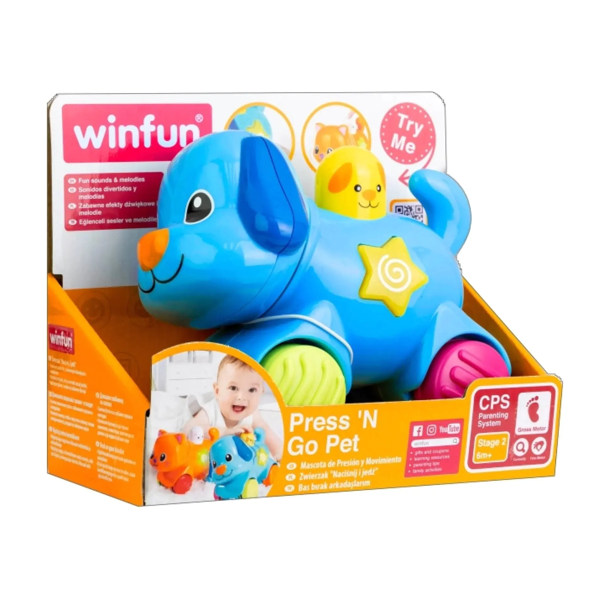 Winfun Press and Go Pet Puppy 000733