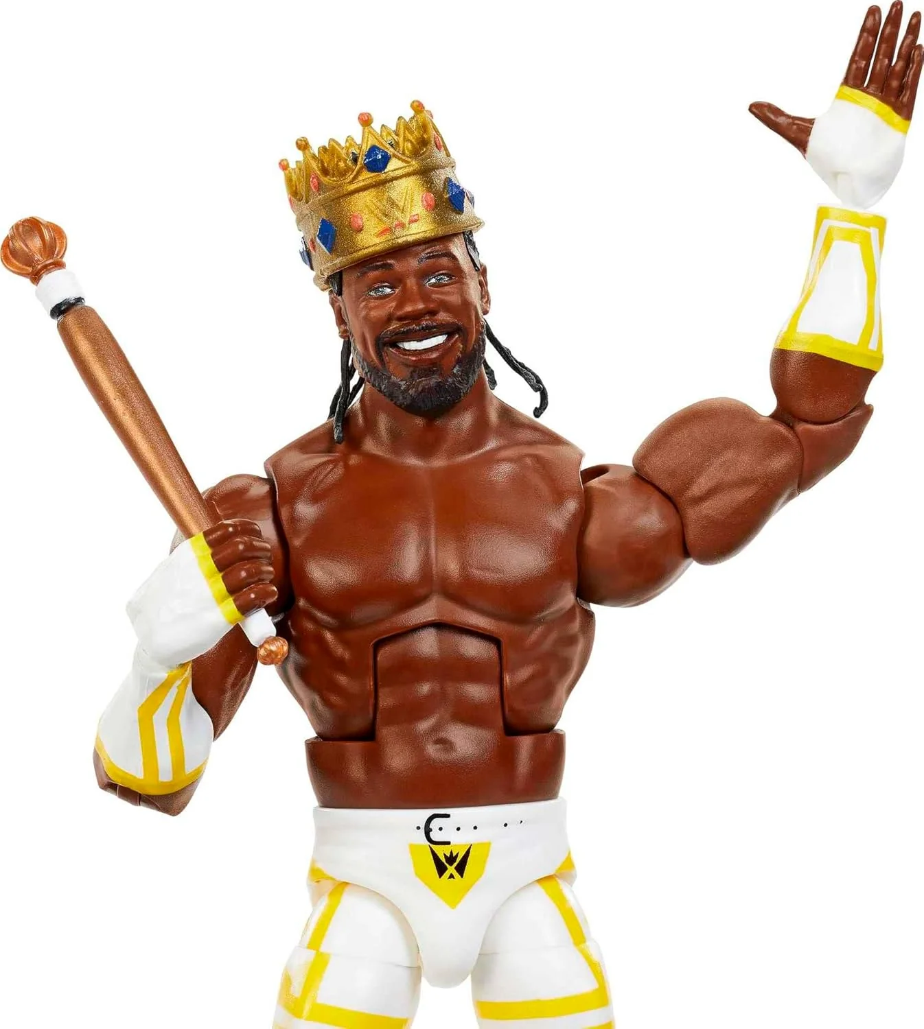 WWE King Woods Elite Action Figure - Image 3