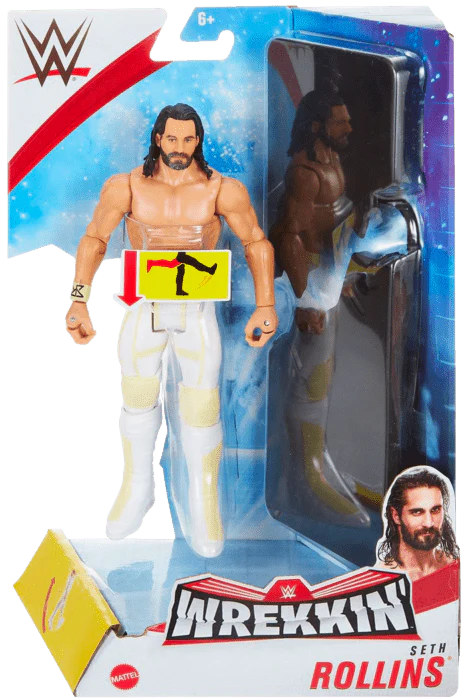 WWE Wrekkin' Figure Seth Rollins 6inch GVJ38/GGP02