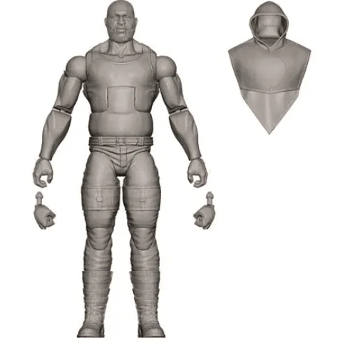 WWE Wrestling Elite Collection Series 108 Omos HTX44/GDF60 - Image 3
