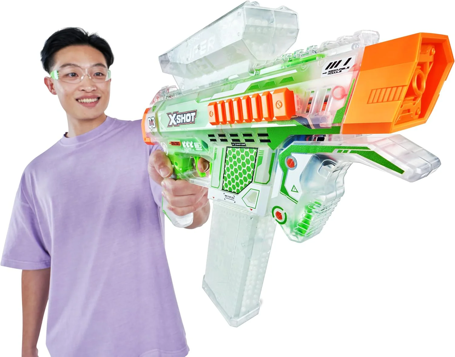 X-shot Hyper Gel Glow in The Dark (Medium) - XS-36782 - Image 3